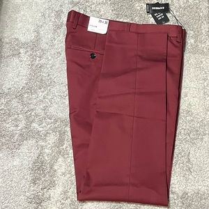 Maroon Express extra slim suit pants